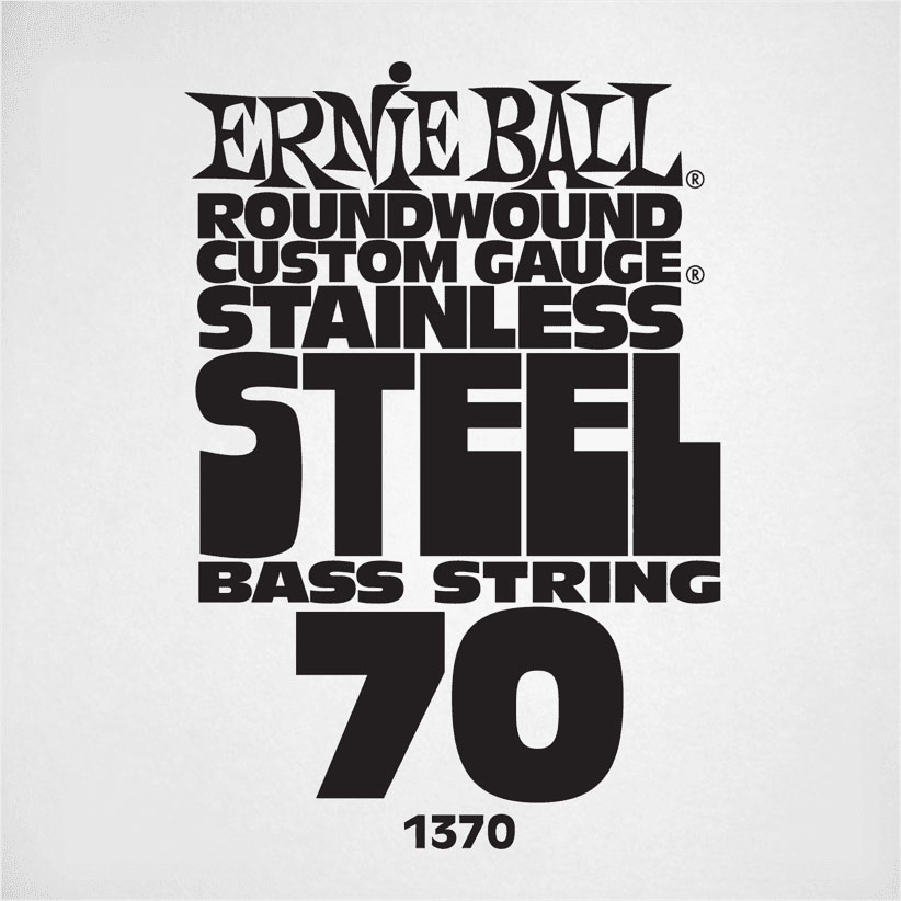 ERNIE BALL .070 STAINLESS STEEL ELECTRIC BASS STRING SINGLE