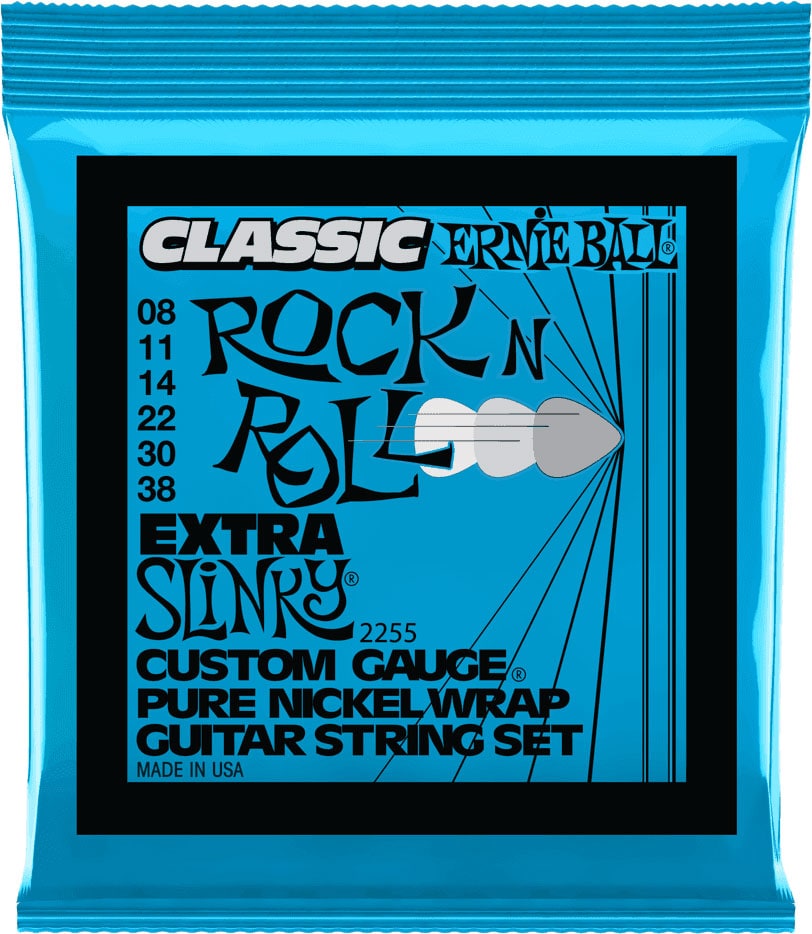 ERNIE BALL 2255 CLASSIC RNR EXTRA SLINKY 8-38