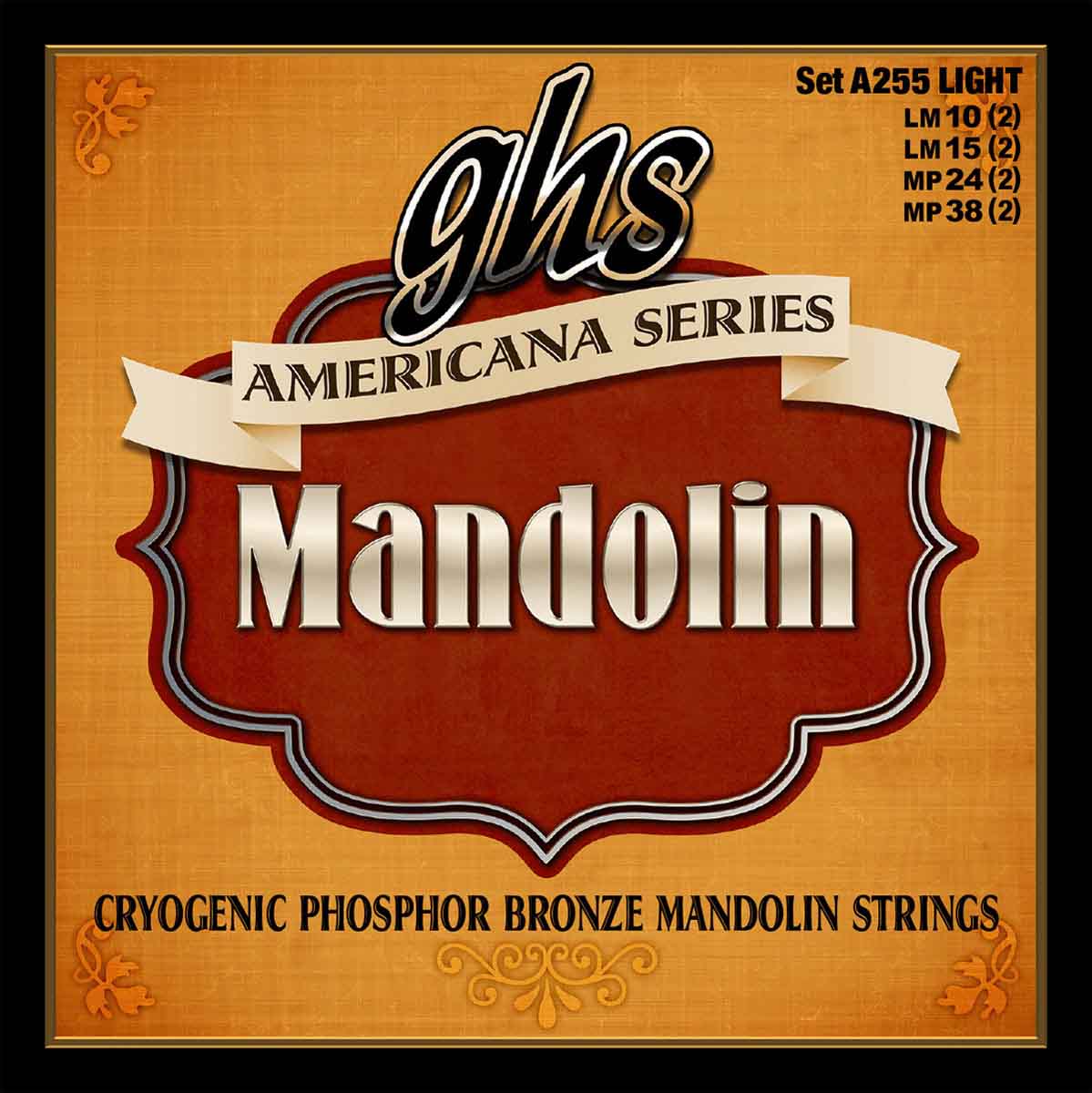 GHS MANDOLIN AMERICANA LIGHT 10-15-24-38