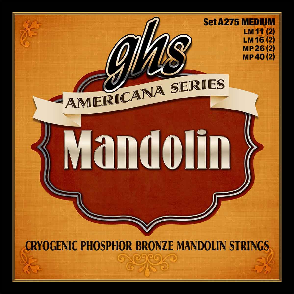 GHS MANDOLIN AMERICANA MEDIUM 11-16-26-40