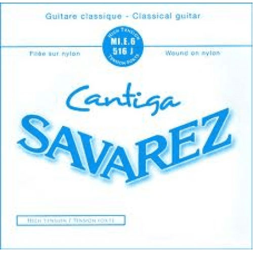 SAVAREZ CLASSIC STRINGS NEW CRISTAL-CANTIGA UNIT BY 10 PIECES 6TH BLUE FILEE METAL ARG