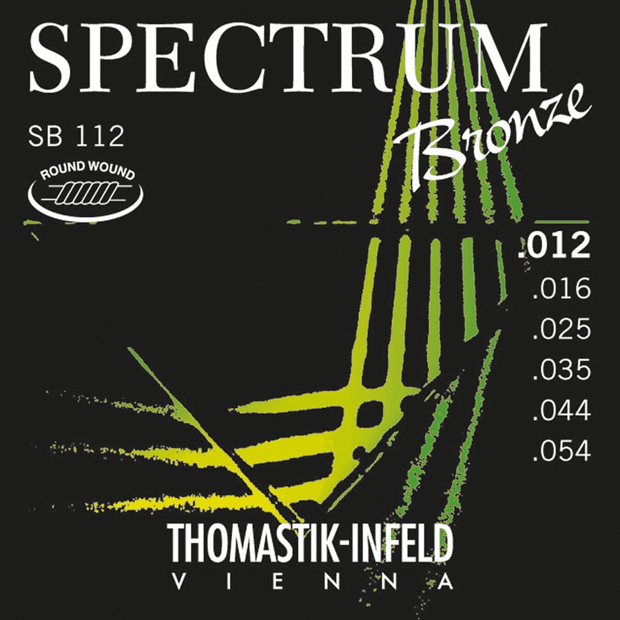 THOMASTIK SPECTRUM BRONZE SERIES ACOUSTIC GUITAR STRINGS NICKEL FREE SET