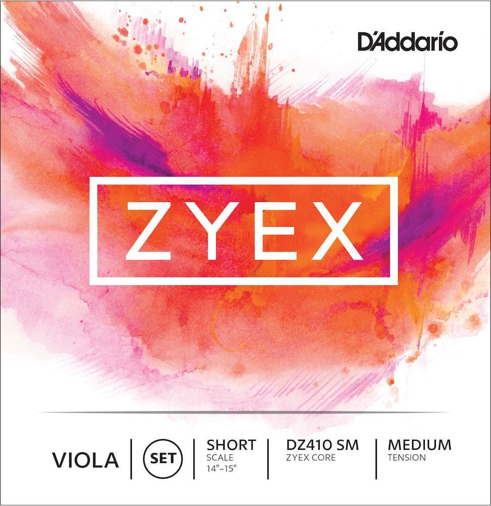 D'ADDARIO AND CO ZYEX VIOLA STRING SET 