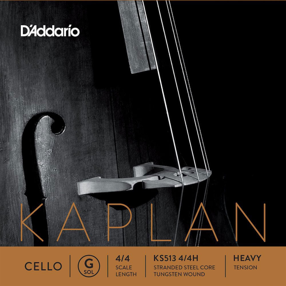 D'ADDARIO AND CO 4/4 KAPLAN CELLO SINGLE G STRING SCALE HEAVY TENSION