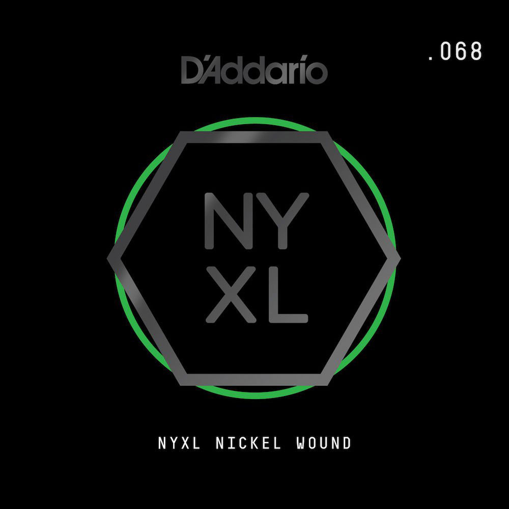 D'ADDARIO AND CO NYNW068 STRING FOR ELECTRIC GUITAR NICKEL WOUND TIE-ROD .068