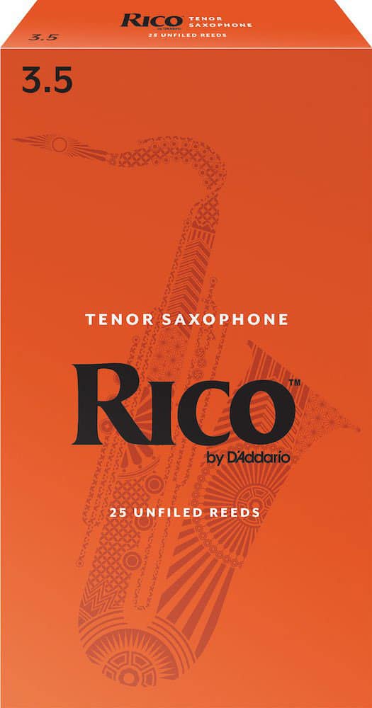 D'ADDARIO - RICO RKA2535 - RICO TENOR SAXOPHONE REEDS FORCE 3.5 BOX OF 25