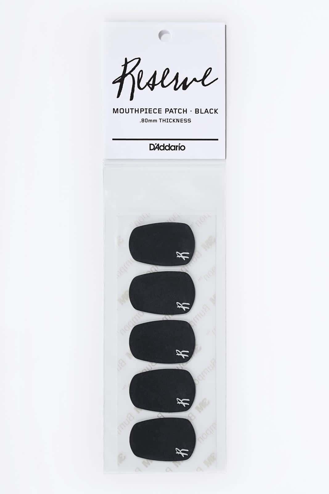 D'ADDARIO - RICO RESERVE MOUTHPIECE PATCH BLACK 5 PACK