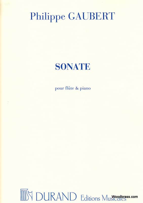 DURAND GAUBERT - SONATE - FLUTE ET PIANO