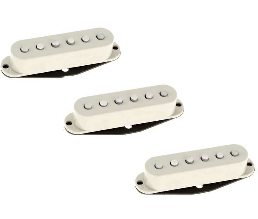 DIMARZIO DM2001-AW 3 OLD WHITE PICKUP COVER