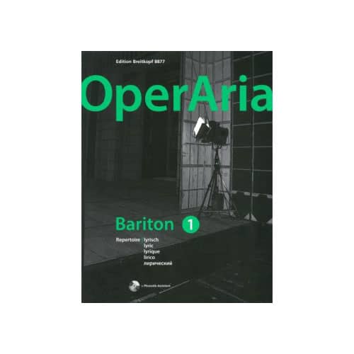 EDITION BREITKOPF OPERARIA BARYTON 1