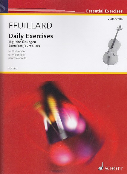 SCHOTT FEUILLARD LOUIS R. - EXERCICES JOURNALIERS VIOLONCELLE