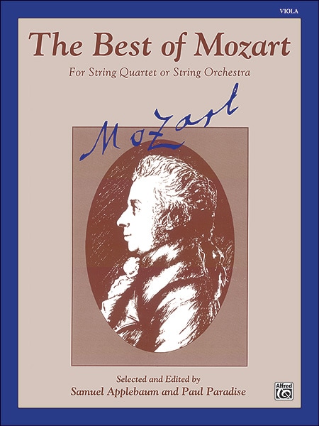 ALFRED PUBLISHING BEST OF MOZART - VIOLA