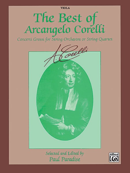 ALFRED PUBLISHING BEST OF CORELLI - VIOLA