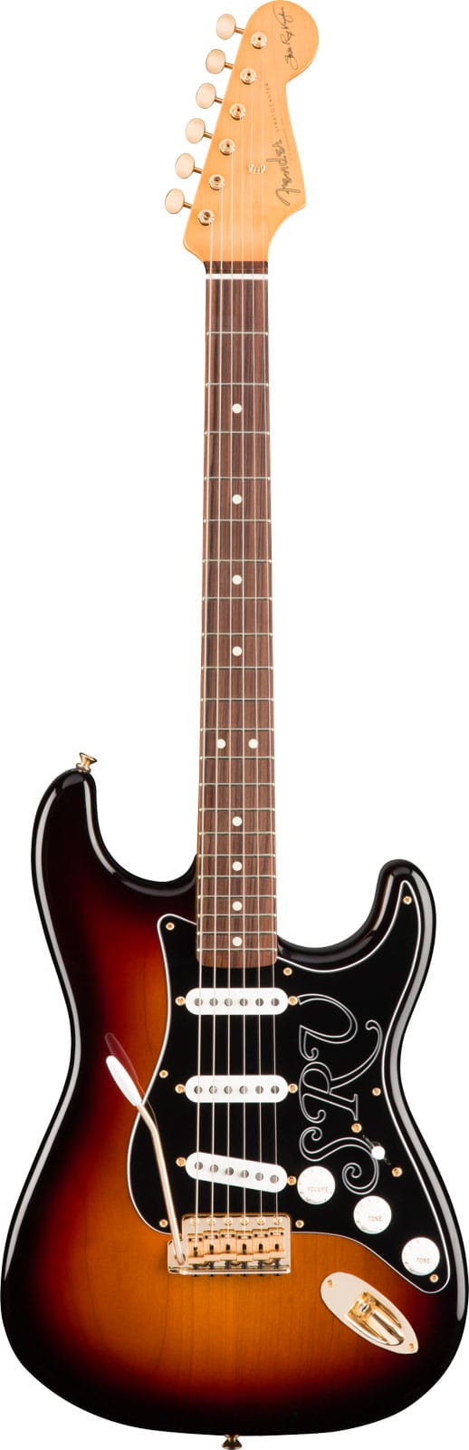 FENDER STEVIE RAY VAUGHAN STRATOCASTER PF, 3-COLOR SUNBURST