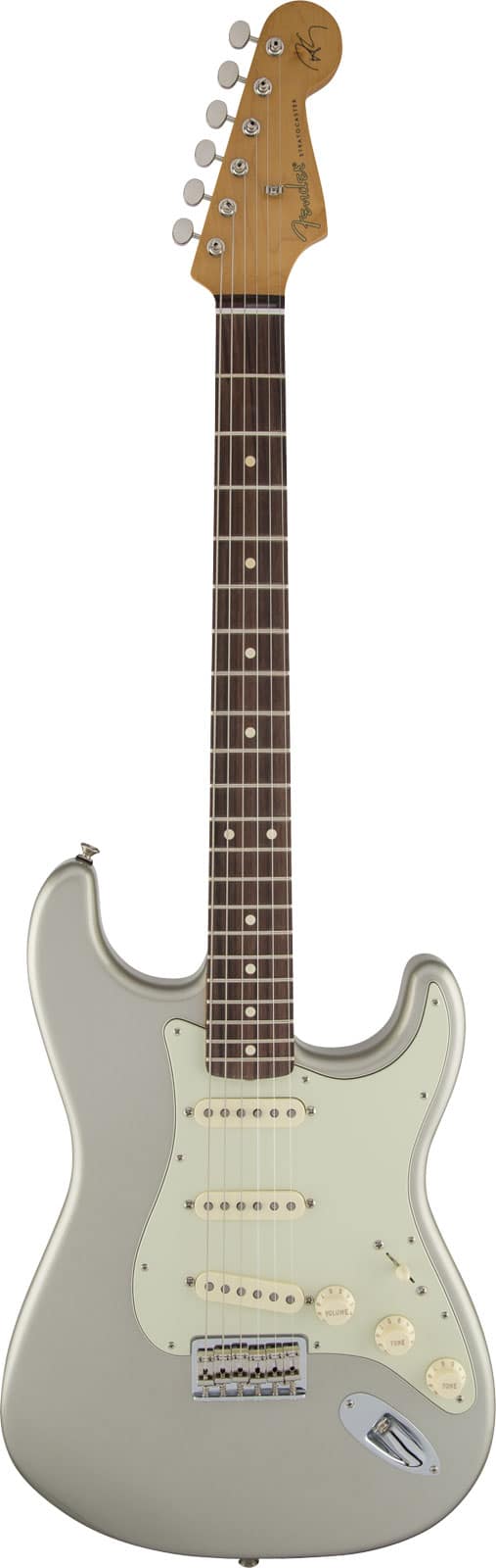 FENDER ROBERT CRAY STRATOCASTER RW, INCA SILVER