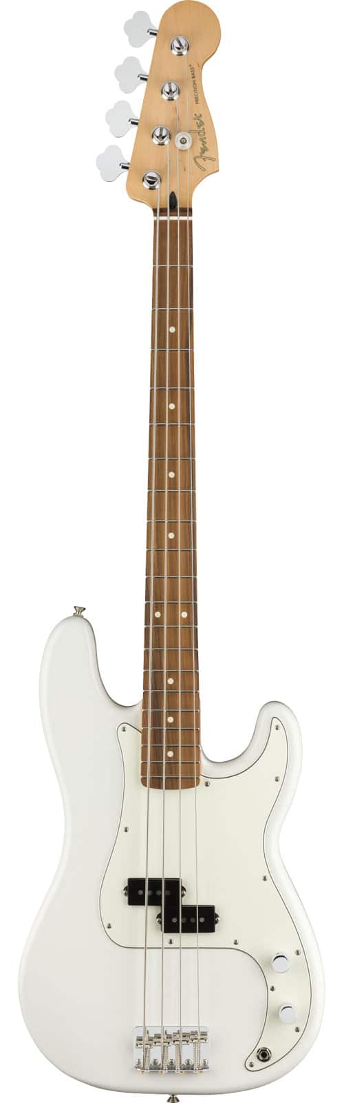 FENDER MEXICAN PLAYER PRECISION BASS PF, POLAR WHITE