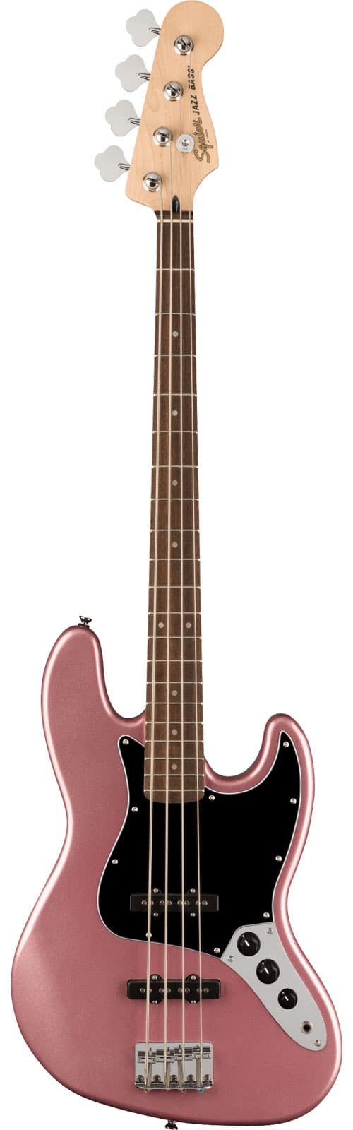 SQUIER JAZZ BASS AFFINITY LRL BURGUNDY MIST