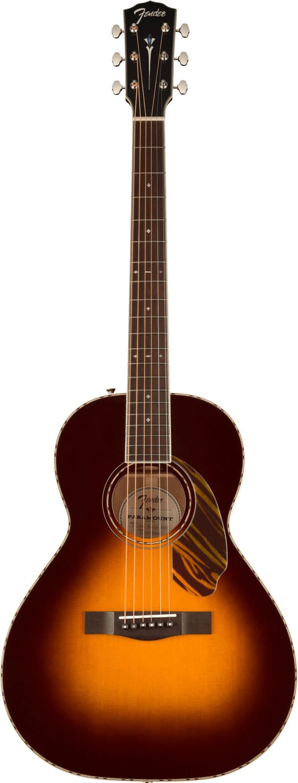 FENDER PS-220E PARLOR OVGKL 3-TONE VINTAGE SUNBURST