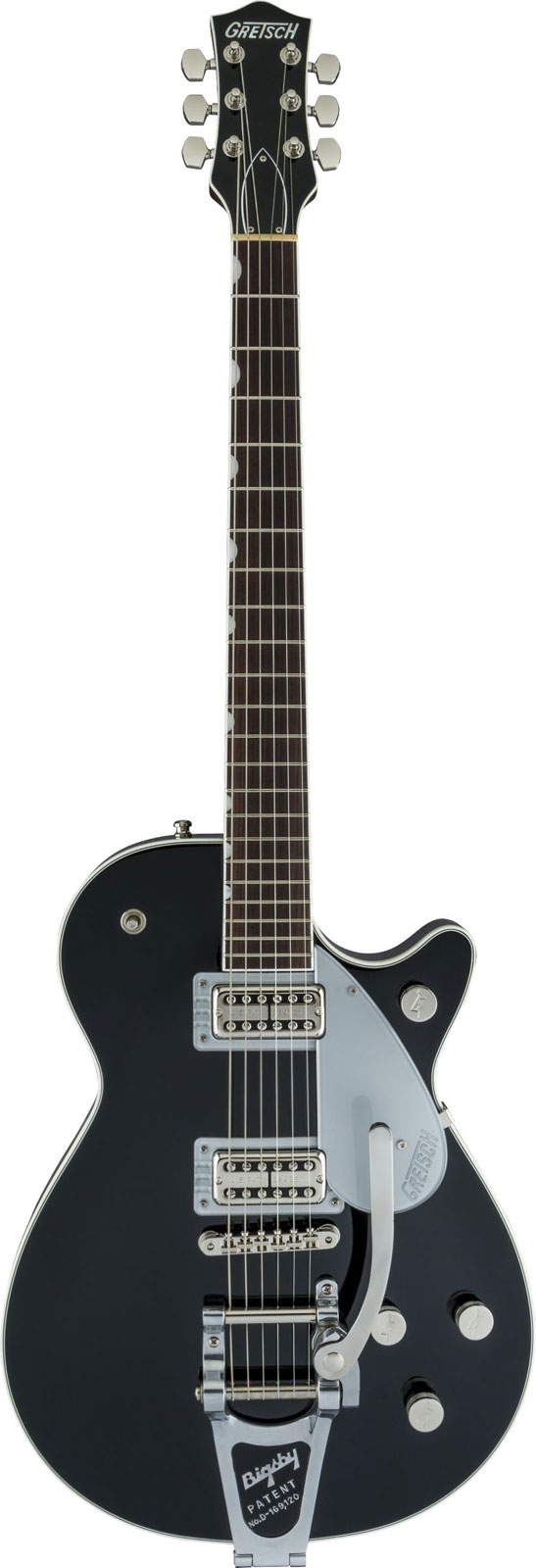 GRETSCH GUITARS G6128T PLAYERS EDITION JET FT WITH BIGSBY RW, BLACK