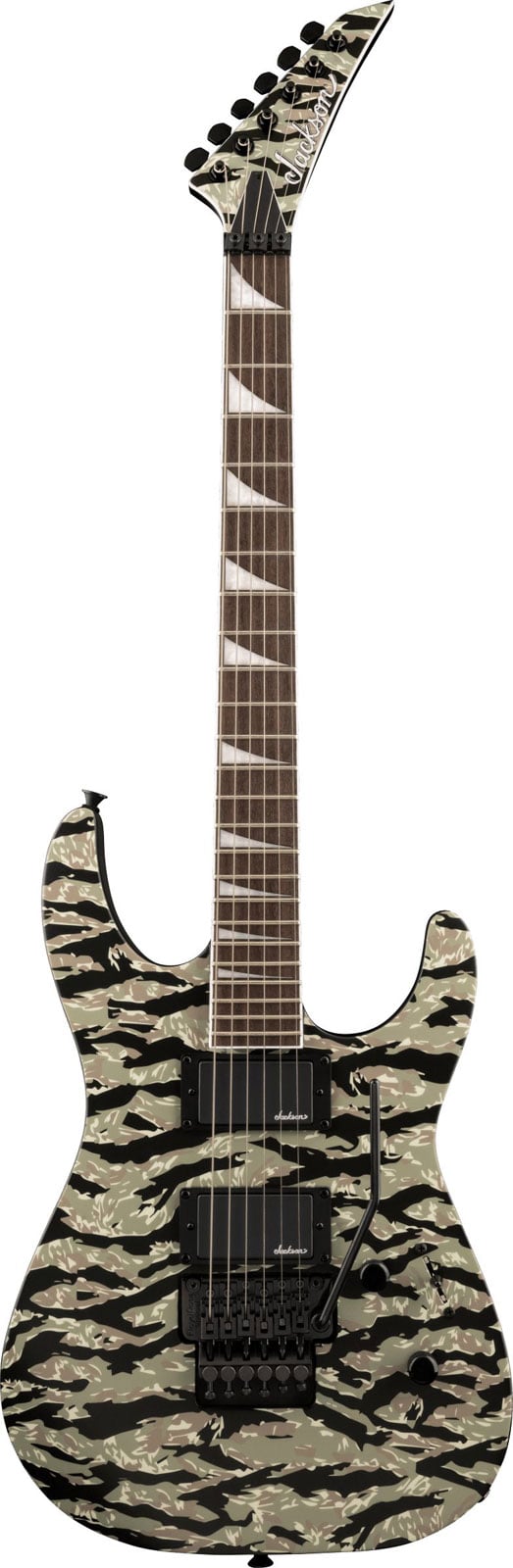 JACKSON GUITARS X SERIES SOLOIST SLX DX CAMO LRL TIGER JUNGLE CAMO