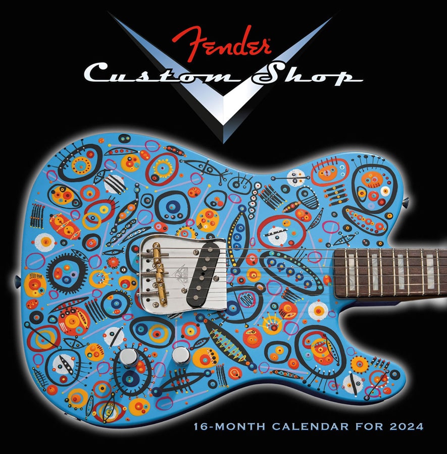 FENDER CUSTOM SHOP 2024 CUSTOM SHOP CALENDAR