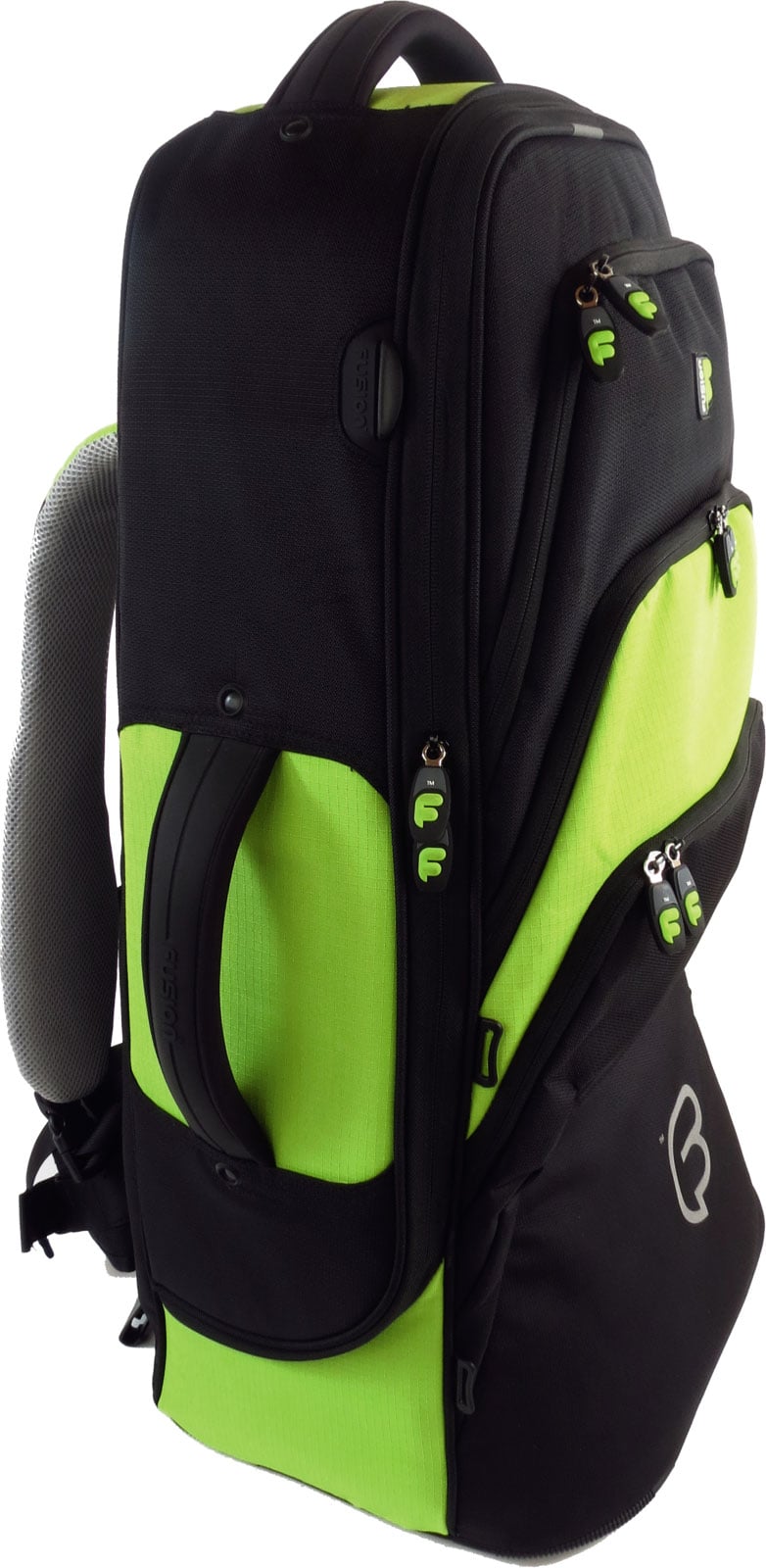 FUSION BAGS BAG FOR EUPHONIUM BLACK/GREEN LIME PB-13-L