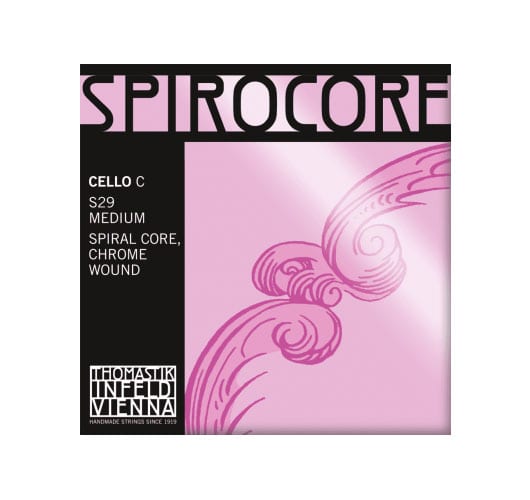 THOMASTIK STRINGS CELLOS SPIROCORE SPIRAL CORE MEDIUM S29