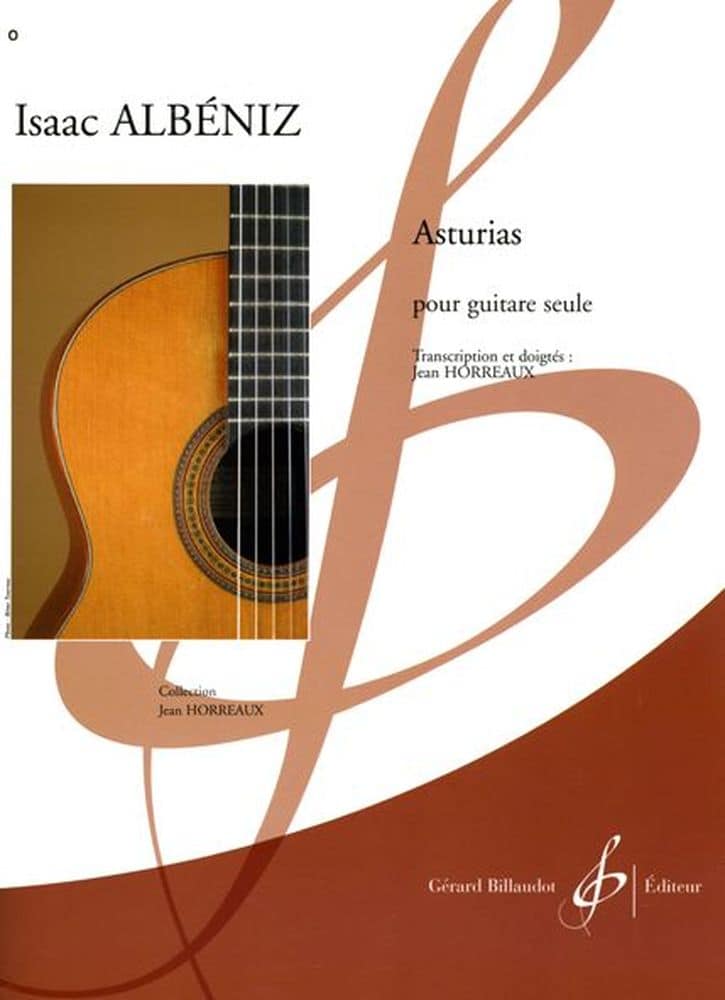 BILLAUDOT ALBENIZ ISAAC - ASTURIAS - GUITARE SEULE