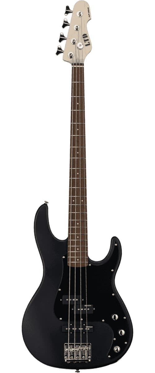 LTD GUITARS ELECTRIC BASS AP MODEL 200 SATIN BLACK