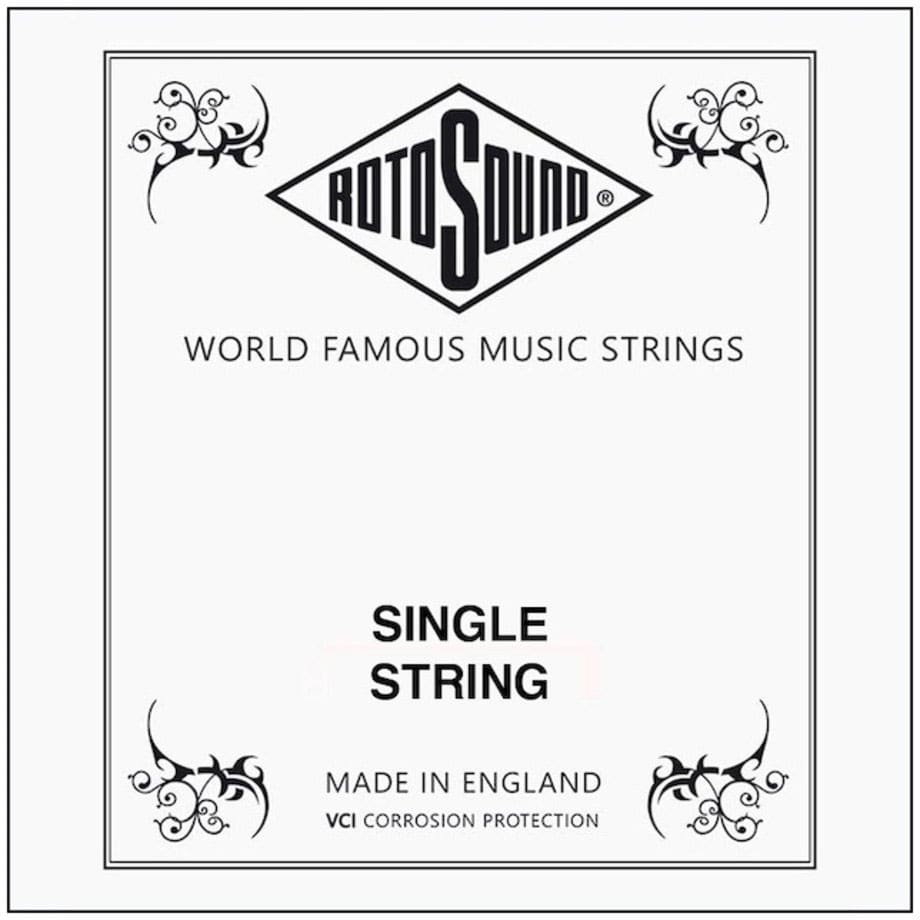 ROTOSOUND STRINGS FOR E-GUITAR ROTO SINGLE STRINGS NICKEL WOUND .052