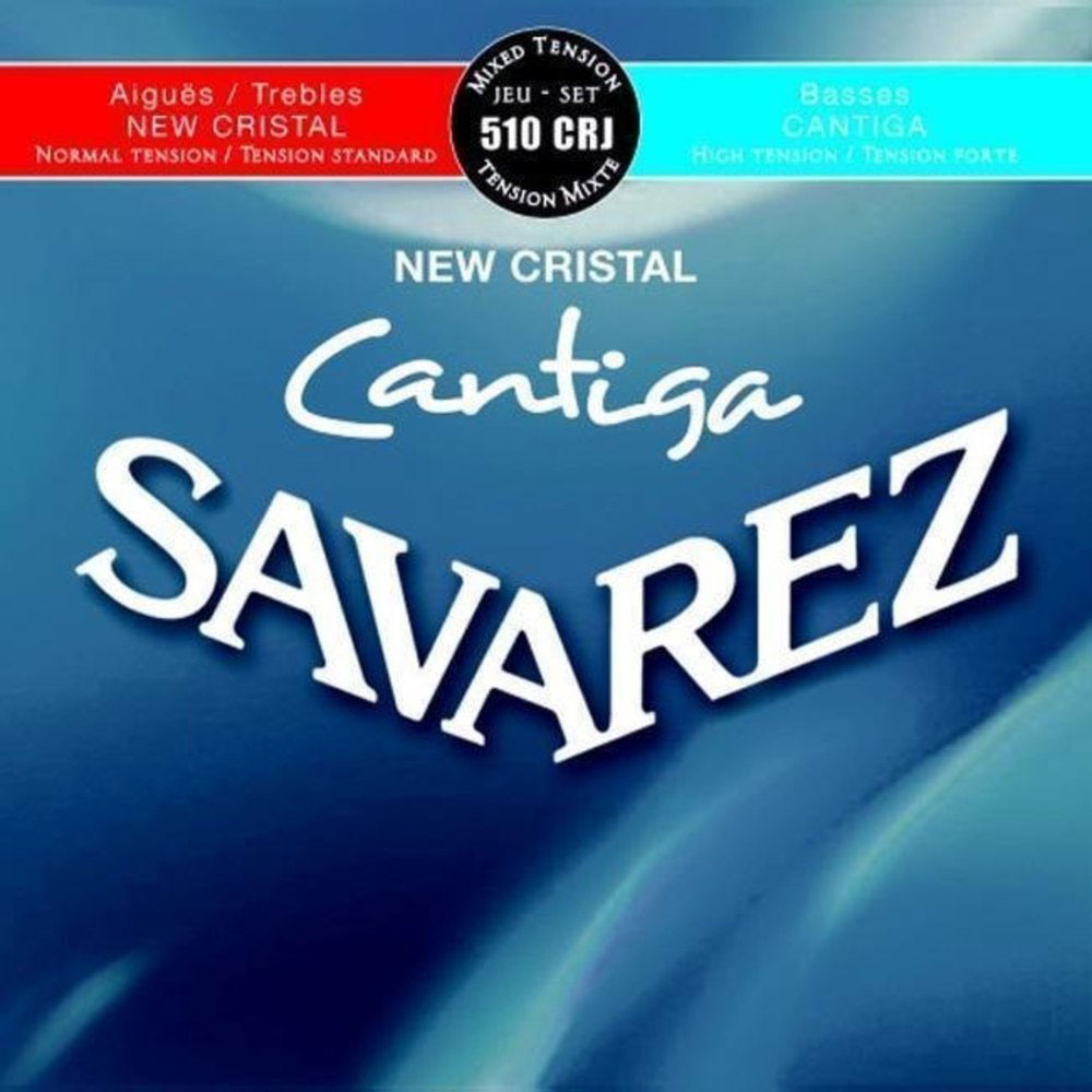 SAVAREZ SAVAREZ STRINGS CLASSICAL GUITAR NEW CRISTAL CANTIGA SET