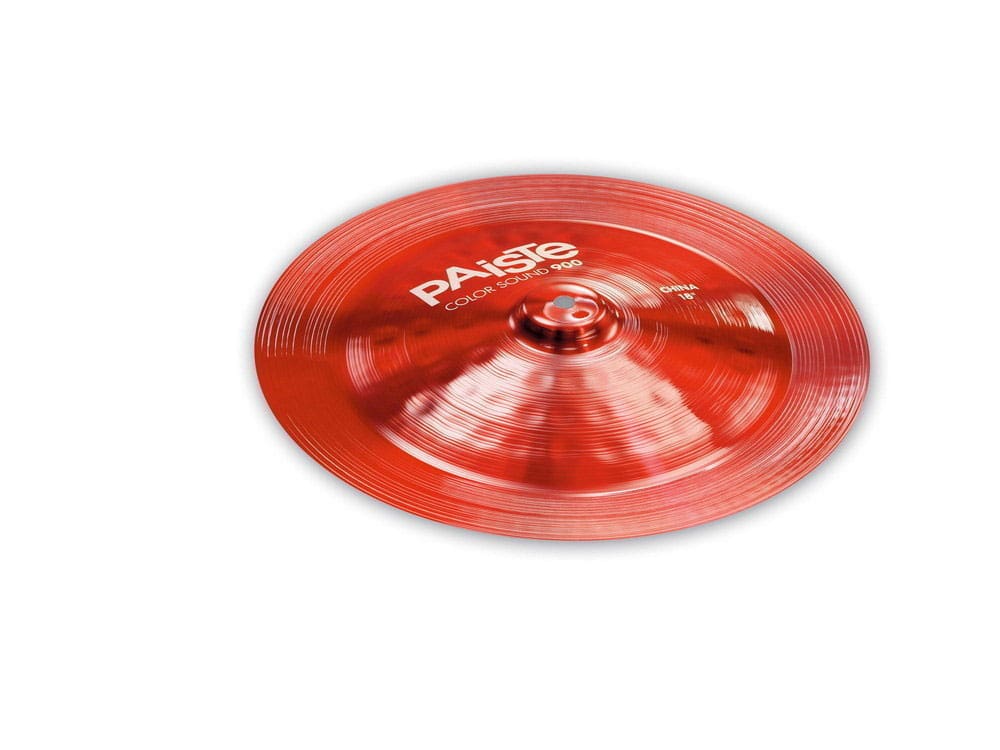 PAISTE CYMBALES CHINA 900 SERIE COLOR SOUND RED 18