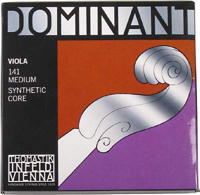 THOMASTIK 1/2 DOMINANT VIOLA SET MEDIUM TENSION 141