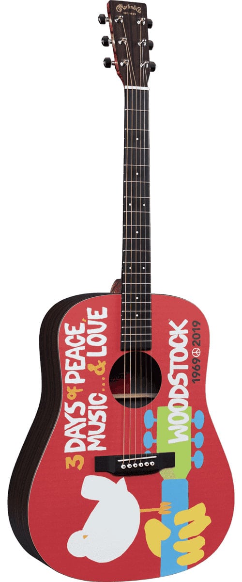 MARTIN GUITARS DX WOODSTOCK 50TH ANNIVERSARY