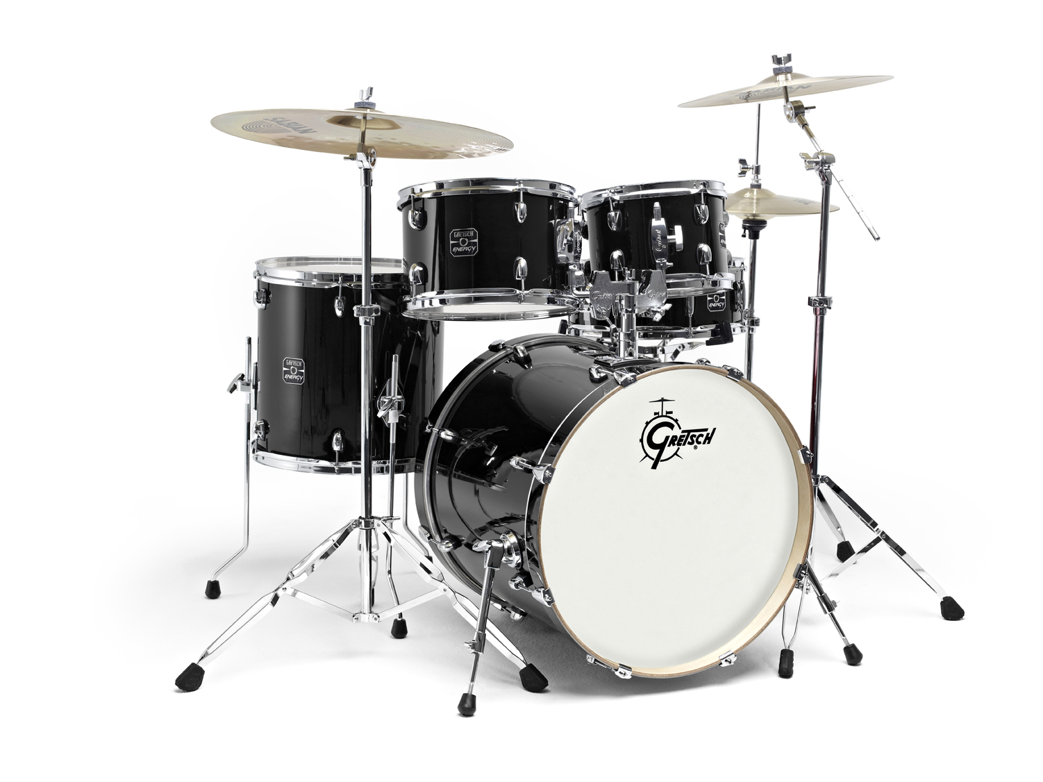 GRETSCH DRUMS GE2-E605TK-BK - NEW ENERGY FUSION 20
