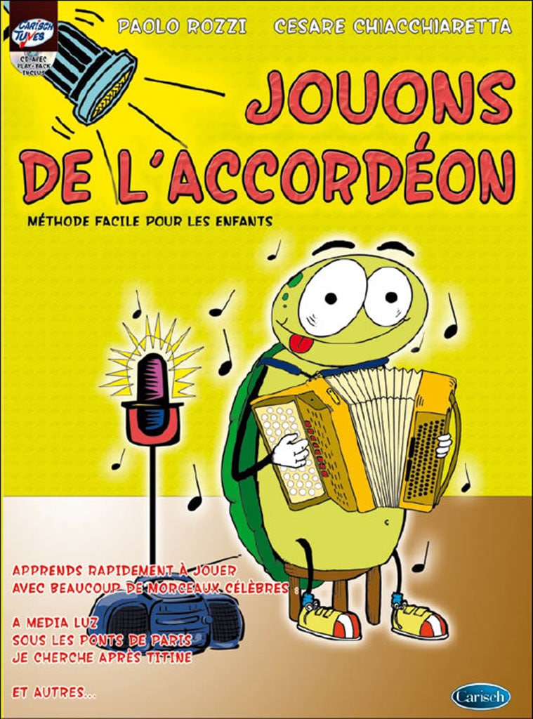 CARISCH ROZZI PAOLO/CHIACCHIERETTA CESAR - JOUONS DE L'ACCORDEON + AUDIO TRACKS - ACCORDEON