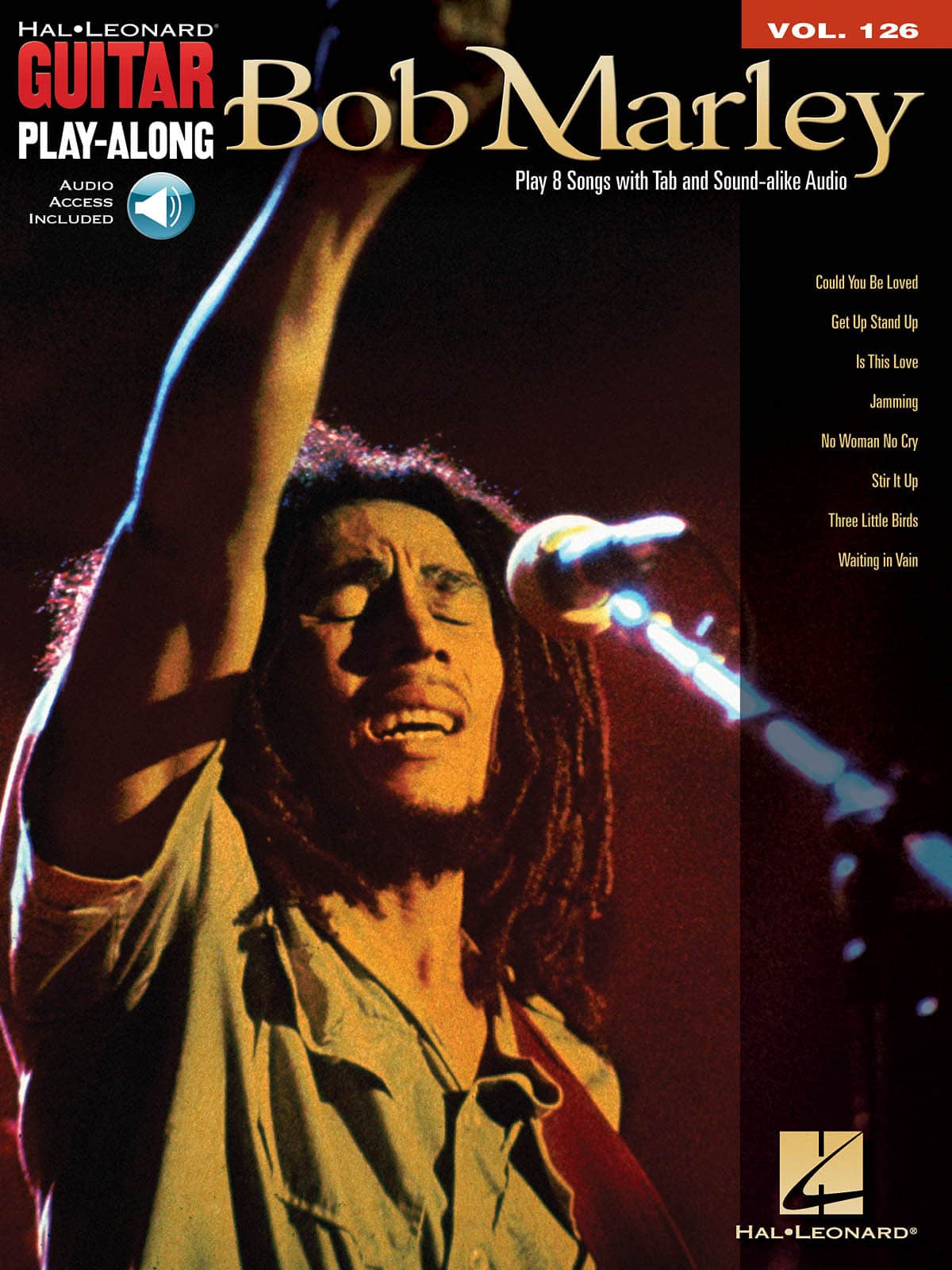 HAL LEONARD GUITAR PLAY ALONG MARLEY BOB VOL.126 + AUDIO TRACKS