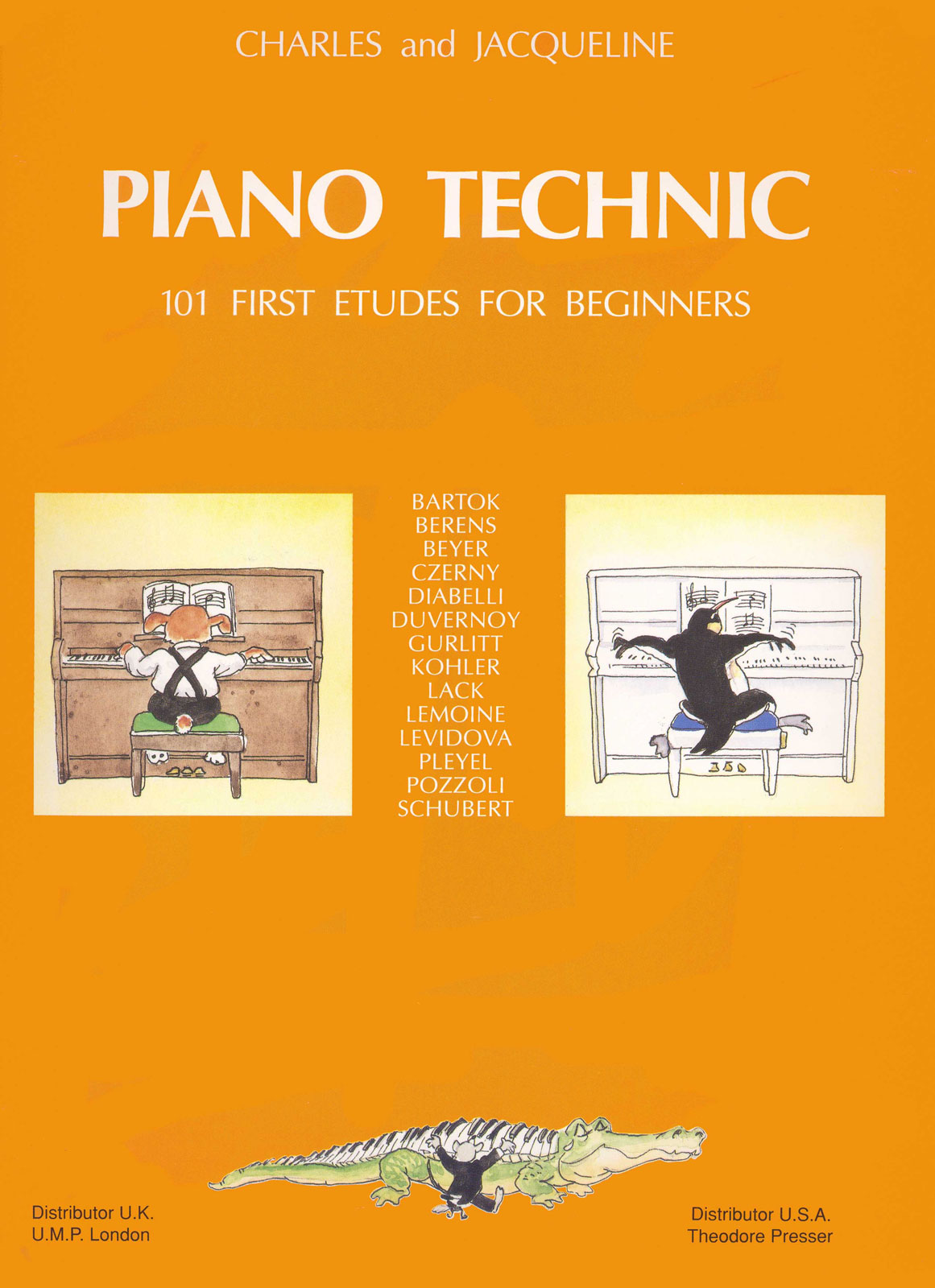 LEMOINE HERVE C./ POUILLARD J. - PIANO TECHNIC - 101 STUDIES FOR BEGINNERS - PIANO