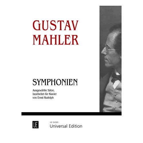 UNIVERSAL EDITION MAHLER G. - SYMPHONIEN - MOUVEMENTS CHOISIS - PIANO 