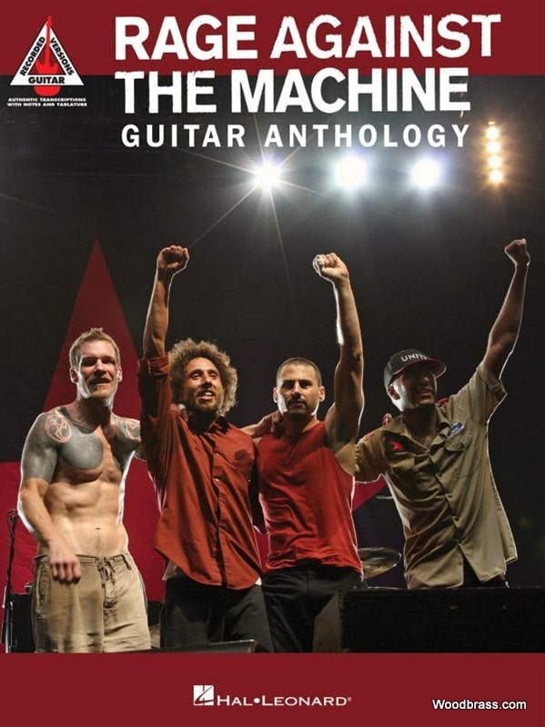 HAL LEONARD RAGE AGAINST THE MACHINE - GUITAR ANTHOLOGY