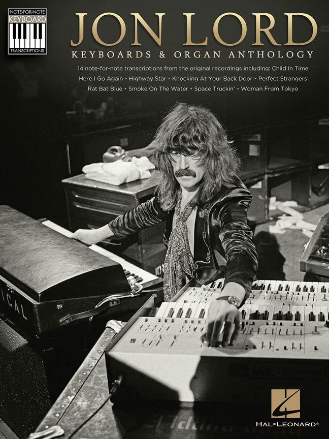 HAL LEONARD JON LORD - KEYBOARD & ORGAN ANTHOLOGY