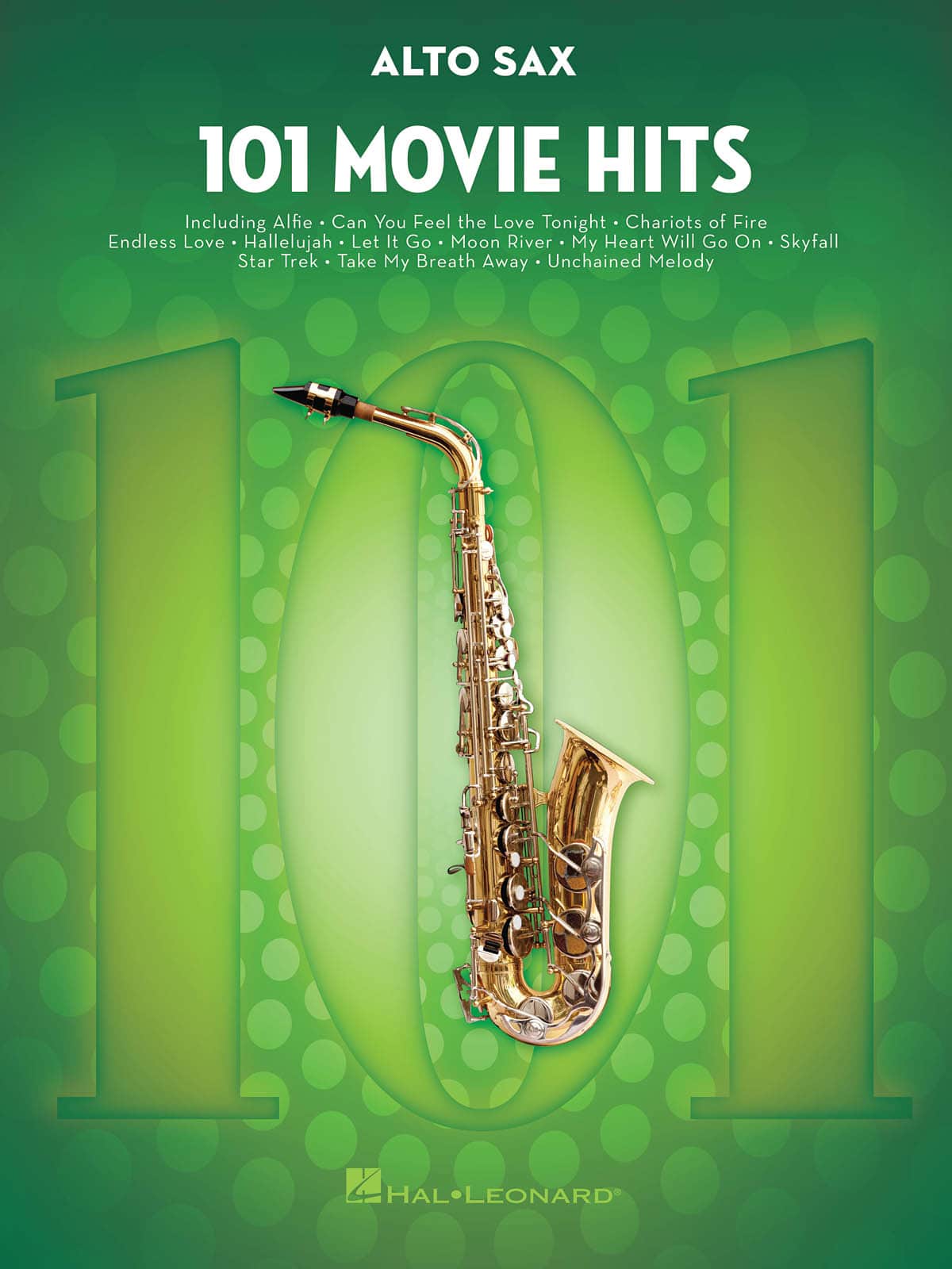 HAL LEONARD 101 MOVIE HITS FOR ALTO SAXOPHONE