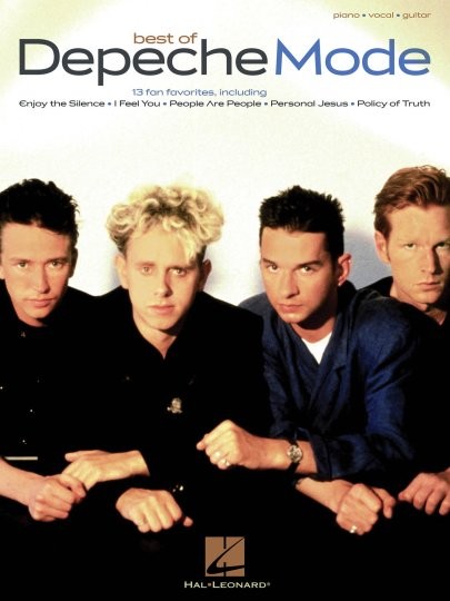 HAL LEONARD BEST OF DEPECHE MODE PIANO VOCAL GUITAR SONGBOOK - PVG