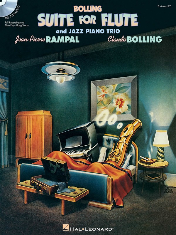 HAL LEONARD RAMPAL JEAN PIERRE - CLAUDE BOLLING - SUITE FOR FLUTE AND JAZZ PIANO TRIO