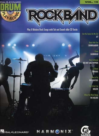 HAL LEONARD DRUM PLAY ALONG VOL.19 ROCKBAND + CD - BATTERIE