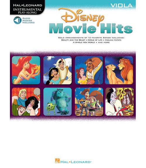 HAL LEONARD DISNEY MOVIE HITS + MP3 - VIOLA