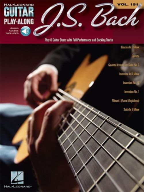 HAL LEONARD J.S. BACH - HAL LEONARD GUITAR PLAY ALONG VOL.151