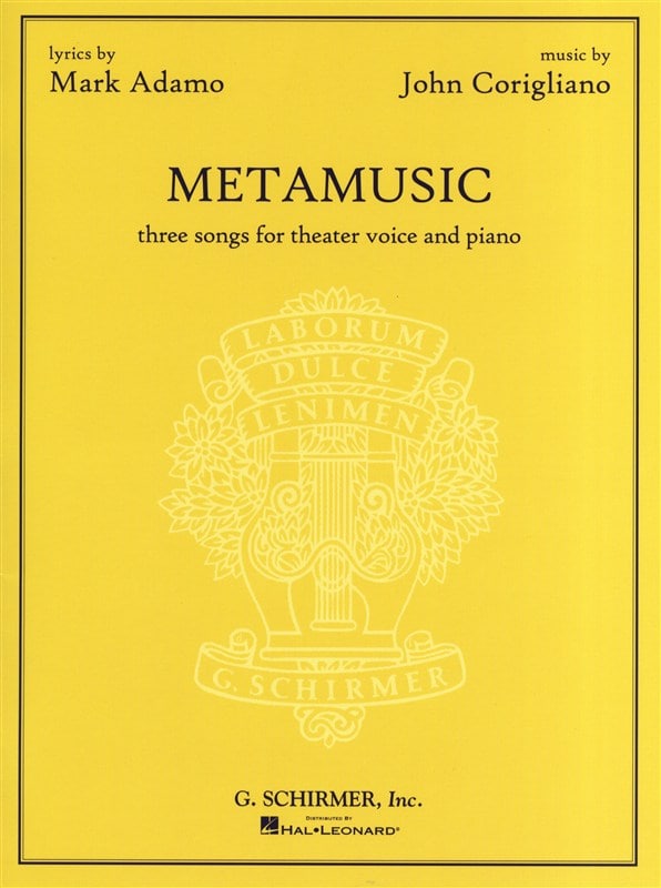 HAL LEONARD CORIGLIANO JOHN - METAMUSIC - VOICE