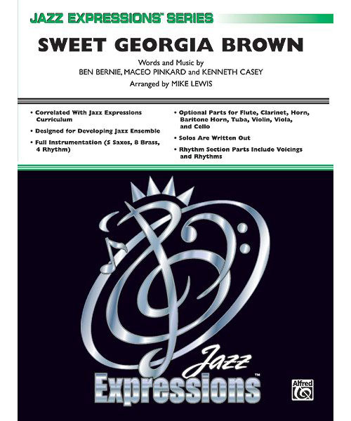 ALFRED PUBLISHING LEWIS MIKE - SWEET GEORGIA BROWN - JAZZ BAND