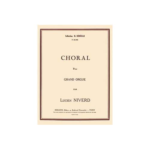 COMBRE NIVERD LUCIEN - CHORAL - ORGUE